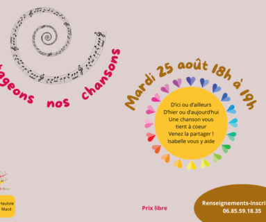 Partageons nos chansons