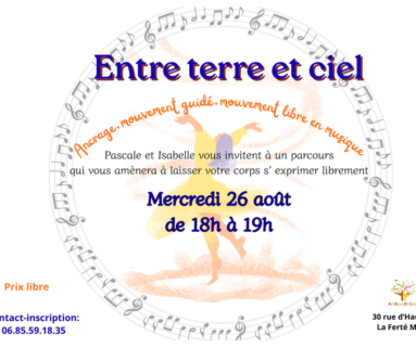 Entre terre et ciel : atelier d'expression en mouvement