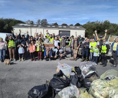 1 250 kg de déchets sauvages ramassés au World Cleanup Day