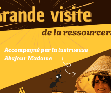 Visite de la recyclerie des fourmis vertes et café réparation
