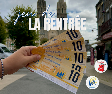 Jeu de la rentrée : gagnez des chèques cadeaux avec les commerçants de Flers Agglo