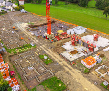 La construction des 44 logements a commencé, rue de Ger, à Flers