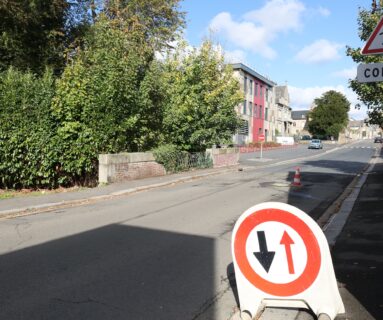 À Flers, la rue de Belfort testée en sens unique